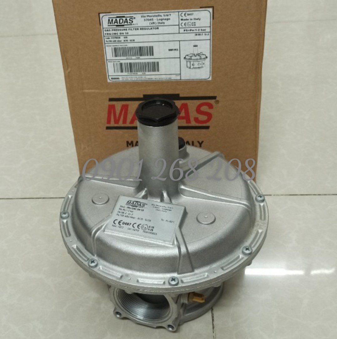 VAN ĐIỀU ÁP MADAS FRG/2MC DN50 190-400mbar
